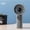 B_Free size, variant on Folding Digital Handheld Fan With 100 Gear Stepless Control, LED Display, Ultra Portable Neck Or Desk Use, Low Noise, Long Battery, USB Rechargeable, Safety Protection Chip, Lightweight Travel Cooler