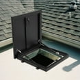 thumbnail image 3 of Durable Roof Access Door, 19.7x19.7in Aluminum Alloy, High-Temp Baked Paint & Round Edges, Ideal for Residential/Industrial Buildings, 3 of 17