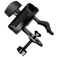 thumbnail image 3 of MOVTOTOP Clip de Micro pour Supports avec Plaque Rotative Support de Micro Réglable pour Usage DIY Métal Noir 19mm, 3 of 7