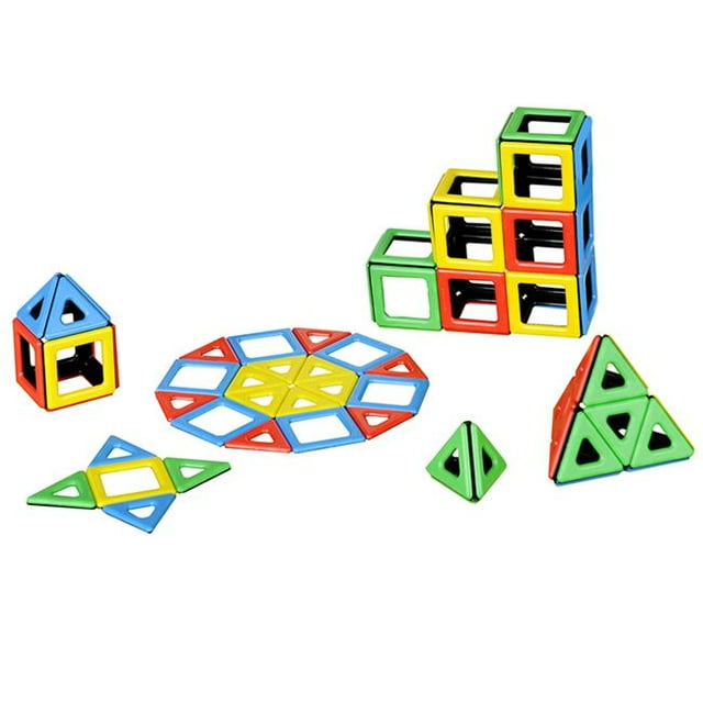 Polydron PY-501010 Magnetic Polydron Class Set - Creative Play