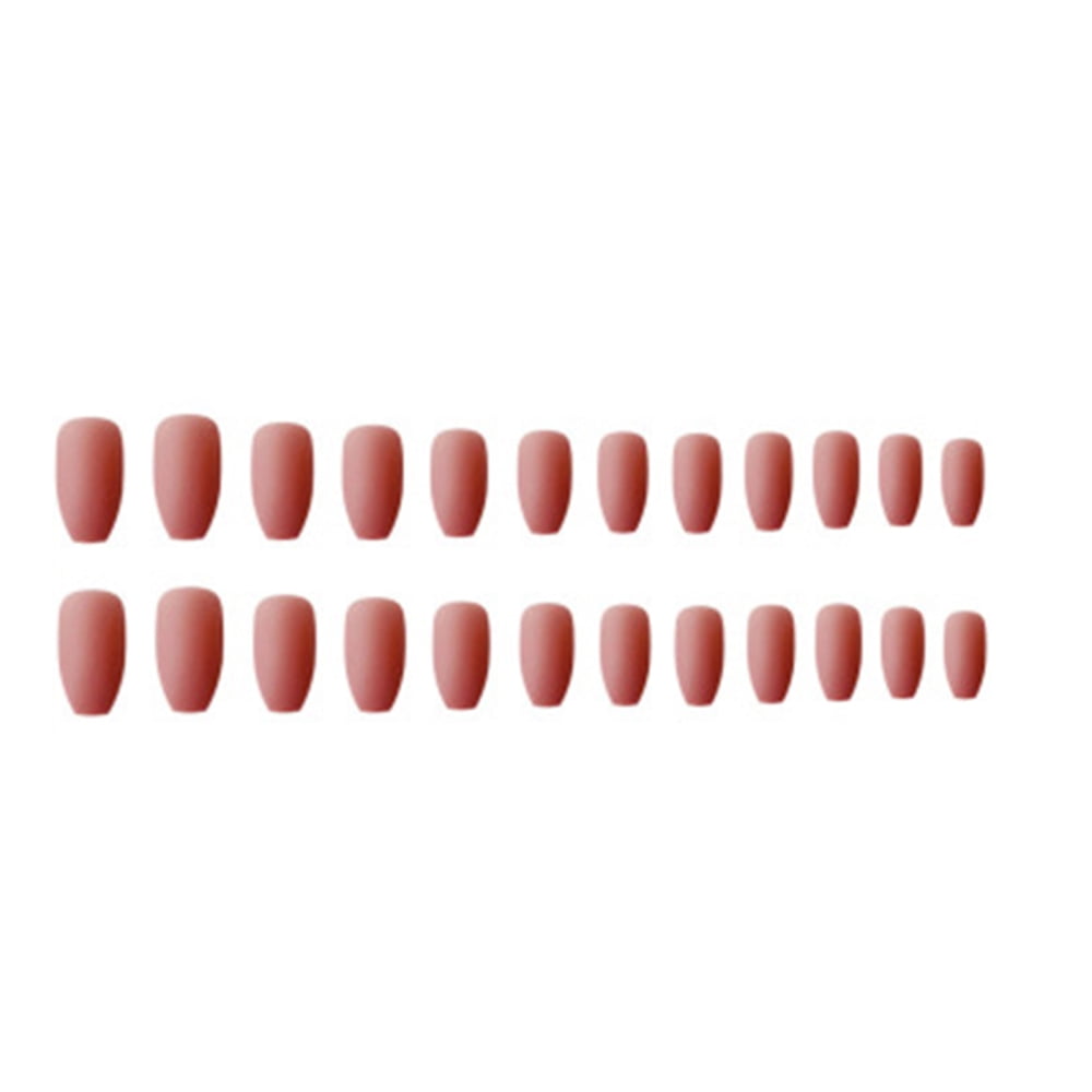 Long Ballerina Fake Nail Sensual Nail Art Teenitor Medium Coffin Fake