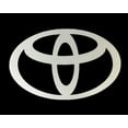 thumbnail image 1 of FixtureDisplays® "Toyota" Car Logo STICKER/ Self Adhesive Label for Front Hood and Rear Trunk, Reflect Light, 2.7 x 1.8" 16805-Toyota, 1 of 3