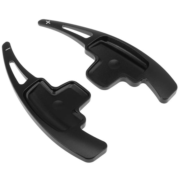 Pair Black Steering Wheel Shift Paddle Shifter for Mercedes-Benz E550 Aluminum Alloy