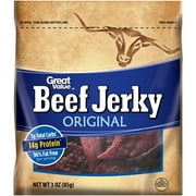 Great Value Original Beef Jerky, 3 oz.