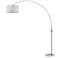 thumbnail image 2 of SAFAVIEH Mira 84 in. H Modern Glam Arc Floor Lamp, Shine Nickel, 2 of 5