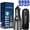 Black with 30pcs Mouthwash, variant on MySmile LP201 OLED Display Portable Water Flosser Cordless for Teeth Braces, Electric Power Water Dental Flosser 350ml Large Oral Irrigator, IPX7 Waterproof, 5 Modes, 8 Tips, 1 Travel Bag, White