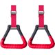 thumbnail image 1 of Anillos de gimnasia de 2 piezas con correas de hebilla ajustables, anillos de fitness profesionales con bandas antideslizantes que absorben el sudor, perfectos para hacer ejercicio, rojo JAMW Sencillez, 1 of 5