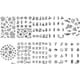 thumbnail image 2 of Tatuaje Dedo Pegatinas Mariposa Temporal Impermeable 10PCS, 2 of 9