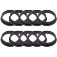 thumbnail image 1 of 10Pcs DIY Dessert Baking Cutter Round Shape Decorative Tool Cake Mold Tart Ring Silicone Perforated Mousse Circle, 1 of 7