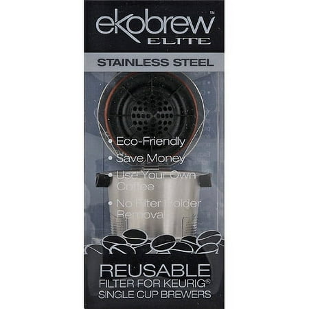 Ekobrew Elite Reusable Filter for Keurig Single Cup Brewers, (Pack of 9)