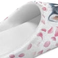 thumbnail image 6 of POLERO Slippers for Women Indoor Husky Peony Flower Print House Slippers Closed Toe Design Lightweight Sole Bedroom Shoes, Size 12-13, 6 of 7