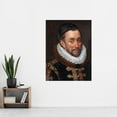 thumbnail image 2 of Key William Of Orange Silent Dutch Painting Extra Large XL Wall Art Poster Print, 2 of 3