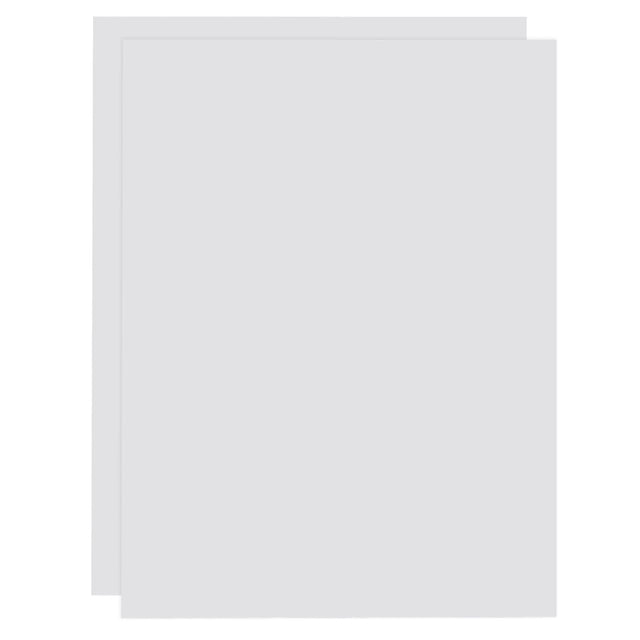 Uxcell 2 Paquete Hoja de Plástico ABS, 0.02" de Grosor 12"x16" Hoja de Plástico Dura Flexible, Panel de Plástico Moldeable por Calor para Manualidades de DIY Decoración del Hogar, Blanco