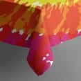 thumbnail image 5 of Colorful Tie Dye Pattern Square Tablecloth,Waterproof Square Table Cover,Wipeable Spillproof Washable Table Cover for Home Kitchen Party Decor 60"x60"(152x152cm), 5 of 6