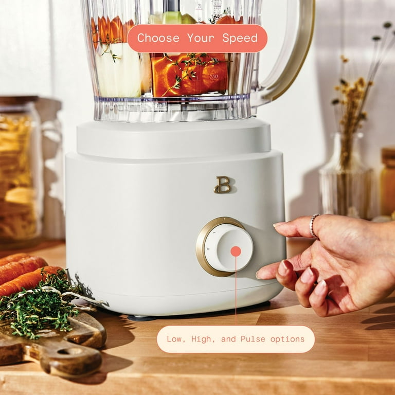 Beautiful, Food Processor, 10-Cup Capacity, White Icing - Walmart.com