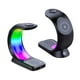 thumbnail image 3 of Estación de carga inalámbrica RGB Gadgets&Fun 3 En 1, 3 of 7