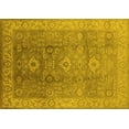 thumbnail image 1 of Ahgly Company Indoor Rectangle Oriental Yellow Traditional Area Rugs, 4' x 6', 1 of 4