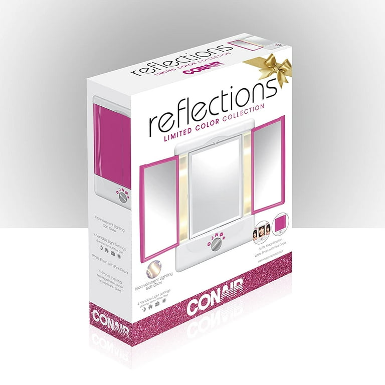 Conair Illumina Collection 3 Panel Lighted Makeup Mirror Review