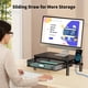 thumbnail image 5 of Soporte para monitor de altura similar, ajustable con cajón, 5 of 7