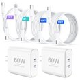 thumbnail image 1 of Cargador Fomiuoms 45W Dual USB‑C, Cable Incluido, 1 of 9