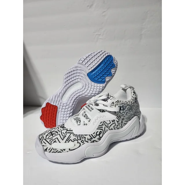 Ad-id-as D.O.N. Issue 3 J Basketball Sneaker White | Black (GY2829) Men's Size 7