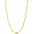 thumbnail image 1 of Mens 14K Gold Plated 6MM Miami Cuban Link Chain, Solid 925 Italy, Next Level Jewelry, 1 of 2