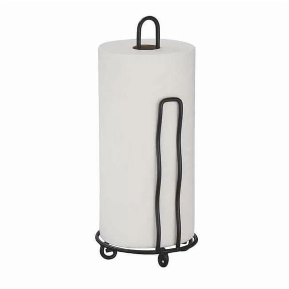 American Metalcraft Paper Towel Holder,Black THN61