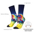thumbnail image 5 of Saiise Mario Funny Socks Men Women Adults Novelty Graphic Crew Tube Socks Crazy Design Casual Dress Socks for Sports,Running,Travel, 5 of 7