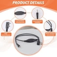 thumbnail image 5 of 3X Cable APRS-K1 Cable de Interfaz de Audio para /// Android(APRSDroid)-IOS (APRSpro), 5 of 5