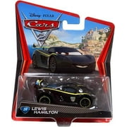 Disney Cars Cars 2 Main Series Lewis Hamilton 1:55 Diecast Car #24