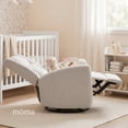 thumbnail image 3 of Sillon Reclinable Giratorio Con Mecedora Möma Mila Gris Claro, 3 of 7