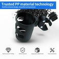 thumbnail image 6 of Stroller Cup Holder, Universal Cup Holder for Uppababy, Nuna, Doona Strollers, 360 ° Rotatable Bottle Holder for Stroller, Bike, Wheelchair, Walker, Scooter, 6 of 8