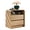 Natural, variant on Aitjunz Modern Nightstands Set of 2 with Charging Station, 25" Tall Wood Bedside Table w/2 Stoarge Drawers, End Table with Open Shelf for Bedroom, Curved Profile Design