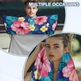 thumbnail image 6 of Uorisanigo Pink Hibiscus Car Seat Towel Cover Soft Car Seat Covers Absorb Sweat Front Seats Only Auto Accessories Protectors Decor for Beach Swimming, Sports, Camping,Yoga, 6 of 8