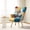 Colorful, variant on Living Room Accent Chair Modern High Backrest Armchair, Plaid Bohemian Style Arm Chairs for Bedroom Waiting Room, Grey