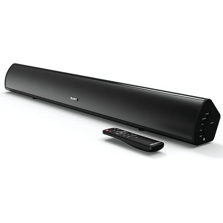 Majority Teton 120W 2.1 Channel Sound Bar with Built-in Subwoofer Powerful Home Theatre Sound | HDMI ARC Bluetooth Optical RCA USB & AUX Connectivity | Remote Control Included