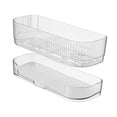 thumbnail image 3 of Organizador de fregadero de cocina, escurridor de fregadero, dispensador de jabón transparente resistente, organizador de encimera con bandeja de, 3 of 8