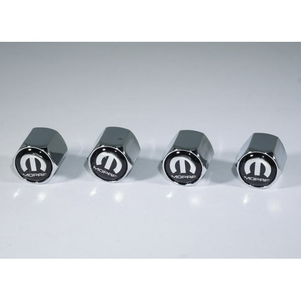 Chrome Valve Stem Caps fits MOPAR