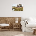 thumbnail image 3 of Stupell Industries Lazy Day Horse Landscape Landscape Painting White Framed Art Print Wall Art, 24 x 16, 3 of 10