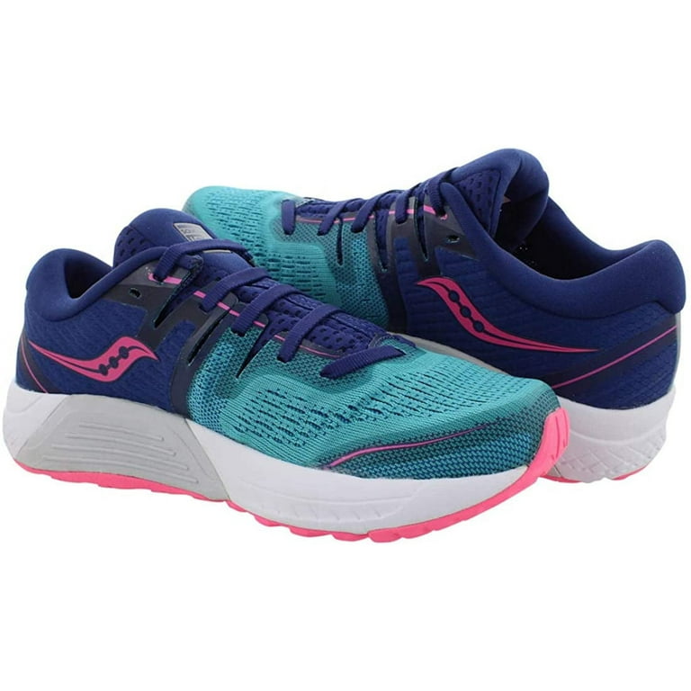 Saucony S10464-3-6 Guide ISO Running Shoe, Teal Pink