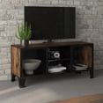 thumbnail image 1 of vidaXL Meuble TV Brun Rustique 105x36x47 cm Métal et MDF, 1 of 5