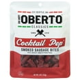 thumbnail image 2 of (2 pack) Oh Boy! Oberto Classics Cocktail Pep Bite Size Smoked Sausage Sticks 5oz Resealable Bag, 2 of 6