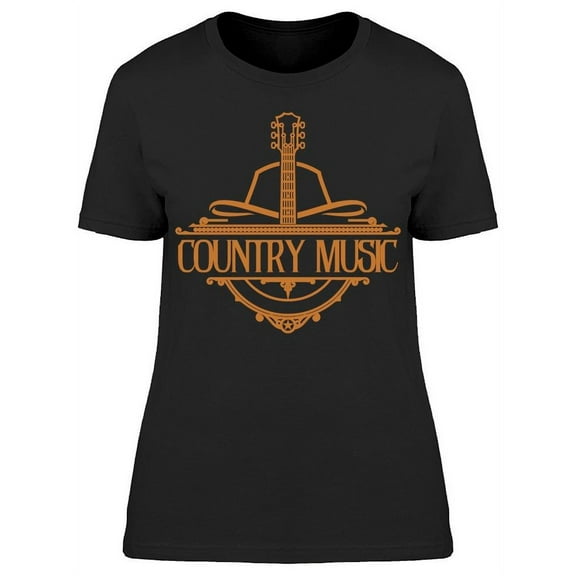: Country Music T-Shirt Women -Image by Shutterstock, Female x-Large