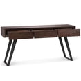 thumbnail image 3 of Allora Contemporary Console Table in Distressed Charcoal Brown, 3 of 5