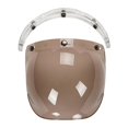 thumbnail image 1 of Visera repuesto para cascos, accesorios transparentes, fácil instalar, cubierta facial para cascos, lente para entusiastas las motocicletas. Negro, 1 of 8