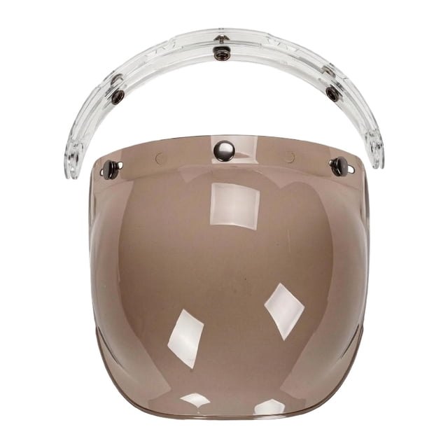 Visera repuesto para cascos, accesorios transparentes, fácil instalar, cubierta facial para cascos, lente para entusiastas las motocicletas. Negro