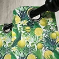 thumbnail image 3 of Ambesonne Jungle Grommet Curtain, Exotic Plants Green Leaf, 50" x 72", Yellow Forest Green, 3 of 6