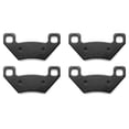 thumbnail image 2 of KMG Plaquettes de Frein avant Compatibles avec l'Arctic Cat 300 2X4 2010-2011 - Jeu de Plaquettes de Frein NAO Organiques Non Métalliques, 2 of 4