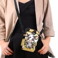 thumbnail image 4 of HELLHERO Sunflower Cow Women Messenger Bag Polyester with Adjustable Strap for Travel Daily Use, 4 of 7