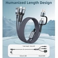 thumbnail image 4 of Cable de carga ZONLELE USB C de carga rápida para iPhone y reloj, 4 of 6